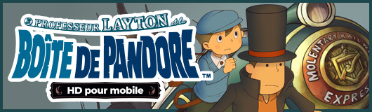 Professeur Layton et la boîte de Pandore – HD pour mobile
