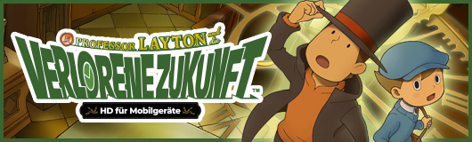 Professor Layton und die verlorene Zukunft: HD für Mobilgeräte