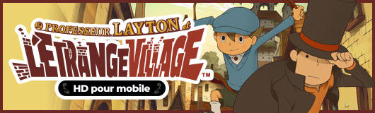 Professeur Layton et l'étrange village – HD pour mobile